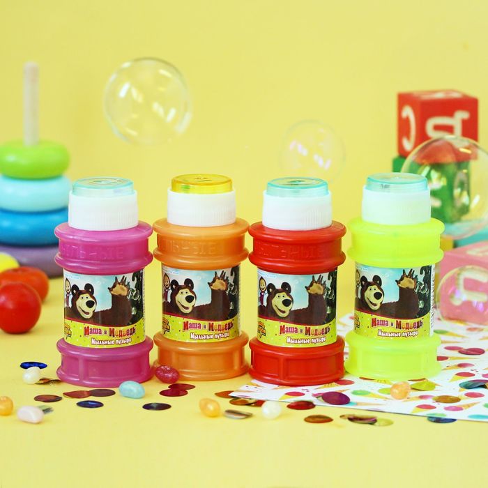 Мыльные пузыри Маша и Медведь 120мл