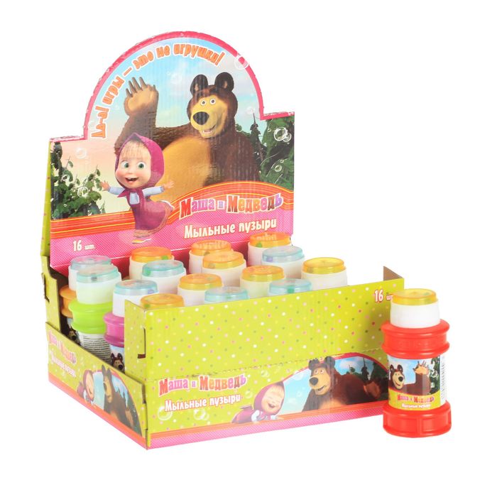 Мыльные пузыри Маша и Медведь 120мл