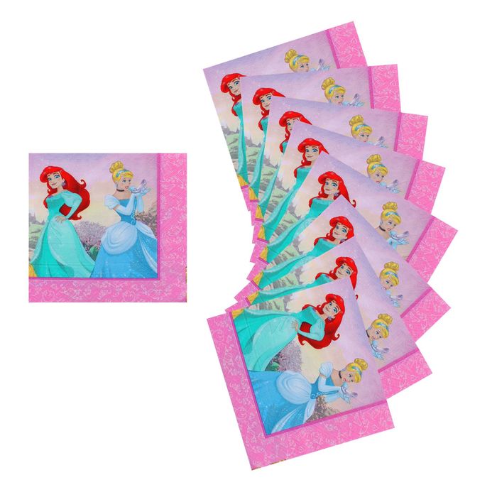 Салфетки 33*33 см "Принцессы Дисней" (набор 20 шт)/ Princess Heartstrong