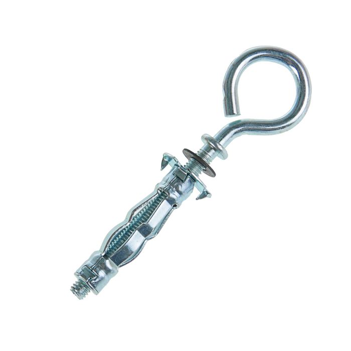 Анкер "Молли" TUNDRA krep, R М4х32 мм, с кольцом, в пакете 4 шт.