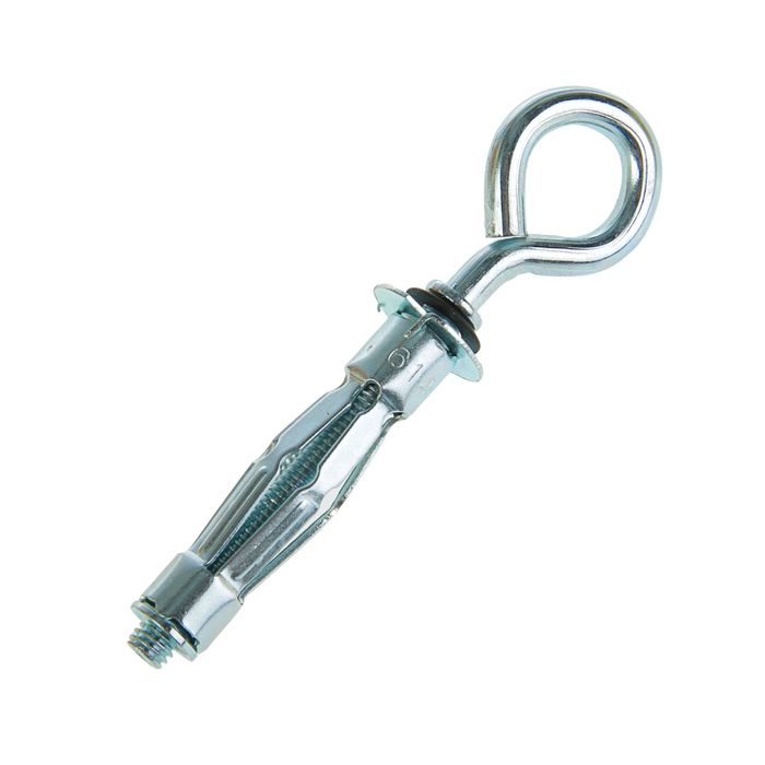 Анкер "Молли" TUNDRA krep, R М6х52 мм, с кольцом, в пакете 4 шт.