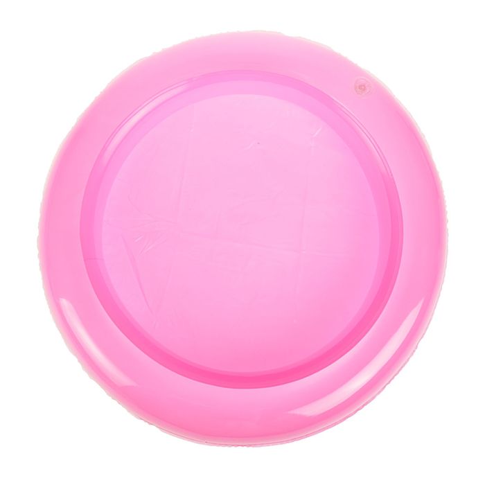Коврик надувной для игры песком диаметр 46 см, цвет розовый