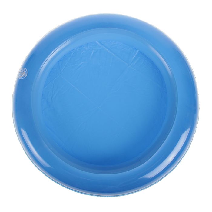 Коврик надувной для игры песком диаметр 46 см, цвет голубой