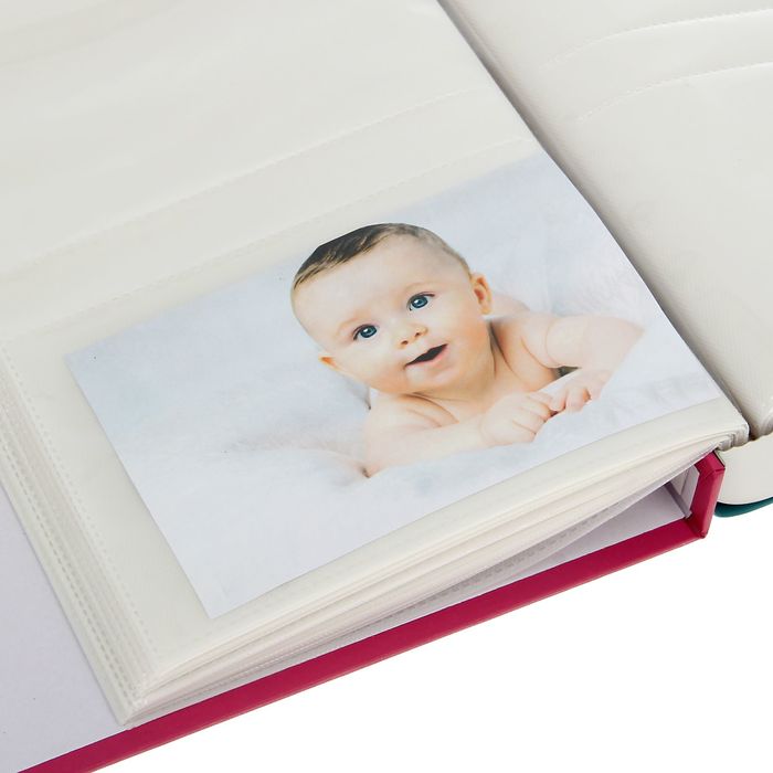 Фотоальбом на 200 фото 10х15 см "Тюльпаны у воды" в коробке МИКС 26,5х21х5,5 см