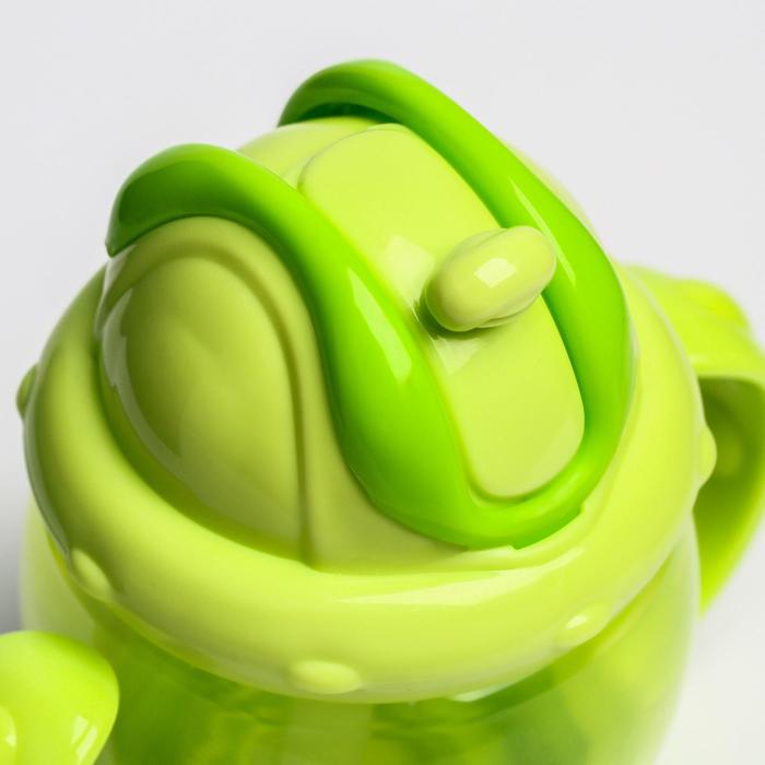 Поильник с трубочкой, 180 мл, от 9 мес., цвета МИКС