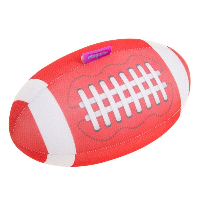 Мягкая игрушка-антистресс "Мяч регби", 29 см
