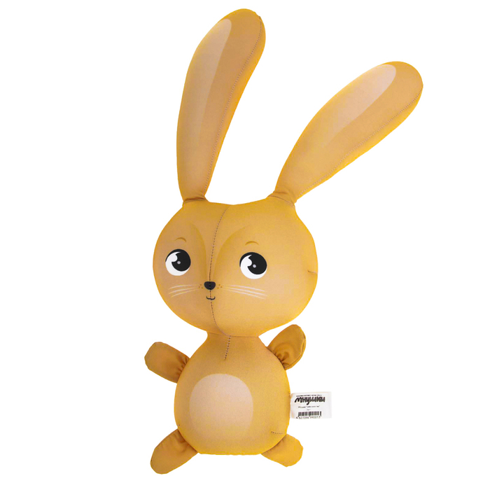 Мягкая игрушка-антистресс "Зайка ушастик", 25 см