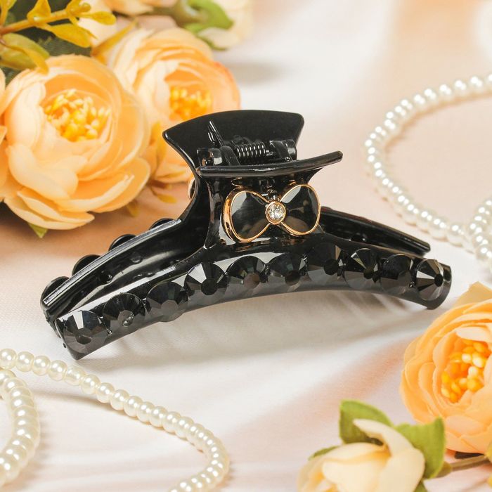 Краб для волос "Манифик" 9 см бантик