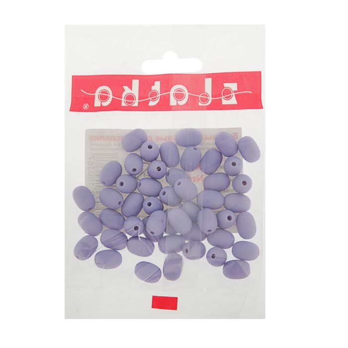 Бусины "Zlatka" акрил ARB 8x11мм набор 50±2шт (09 св.сиреневый)