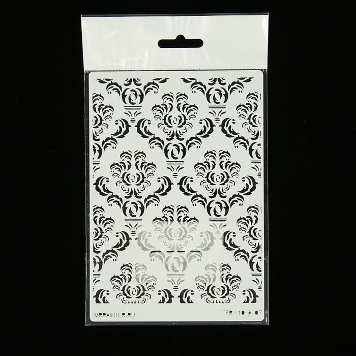 Трафарет-маска "Mr.Painter" TFR-10 (07 Дамаск)