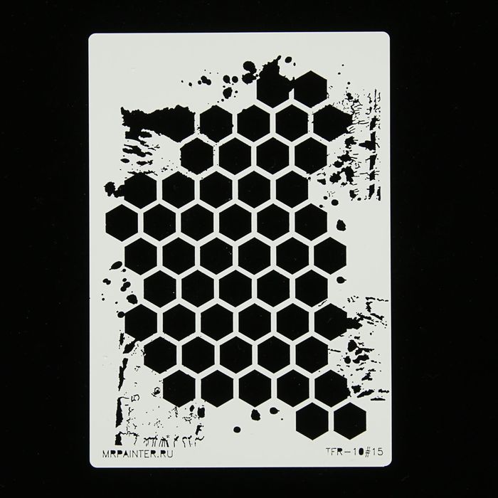 Трафарет-маска "Mr.Painter" TFR-10 (15 Соты)