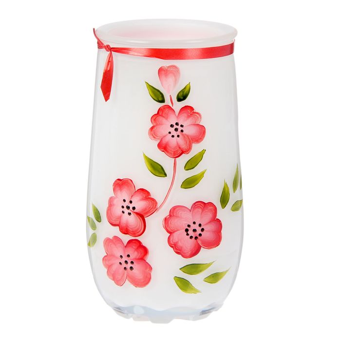 Ваза "Розовые цветочки"