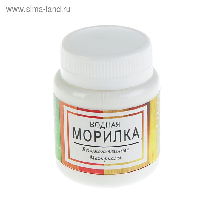 

Морилка на водной основе WizzArt, 80 мл, белая, морозостойкий