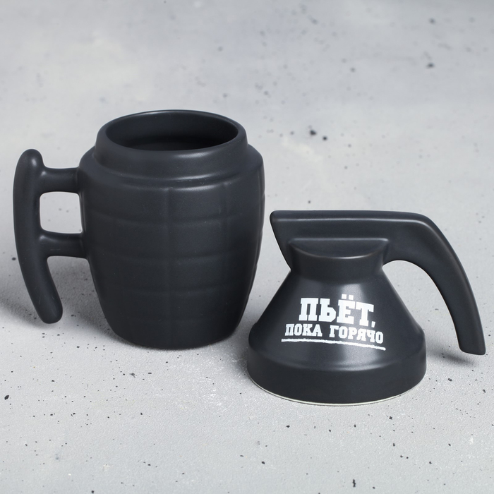 Кружка-граната "100% мужик", 250 мл