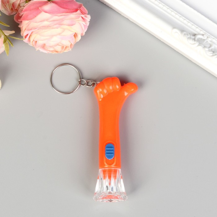 Фонарик свет на кольце "Класс" WZ-566 МИКС 8х2,8х2,3 см