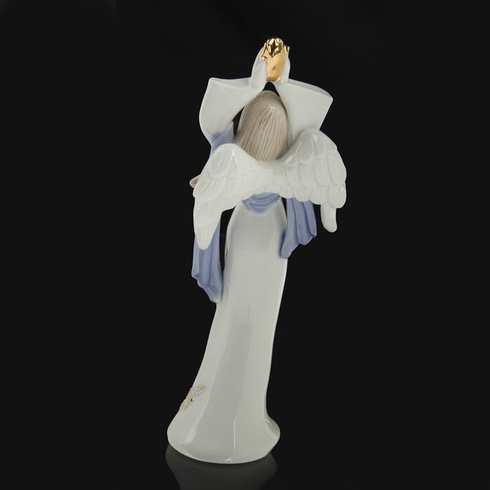 Сувенир керамика "Ангел-девушка - руки к небу" 22х6х8 см