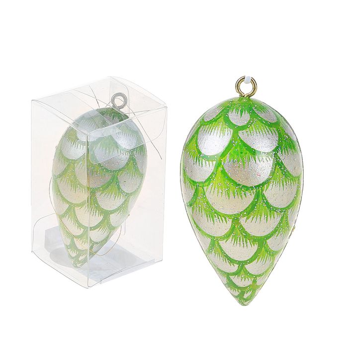 Ёлочная игрушка "Шишка" 7*4 см