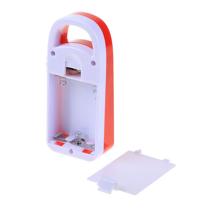 Фонарик переносной мини 1+1 диод, круглая рукоять, микс, 3 АА, 11.5х3.5х3.5 см