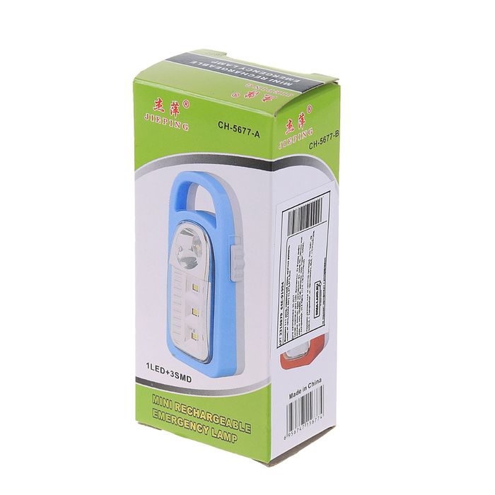 Фонарик переносной мини 1+1 диод, круглая рукоять, микс, 3 АА, 11.5х3.5х3.5 см