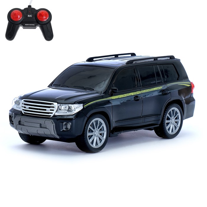 Машина радиоуправляемая "Крузер", работает от батареек, масштаб 1:16, световые эффекты, цвета МИКС