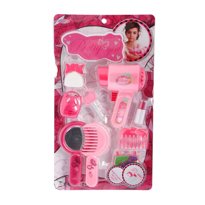Набор парикмахера "Модная девочка", 8 предметов