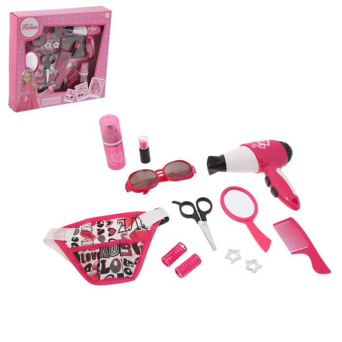 Набор парикмахера "Стильная причёска", 11 предметов
