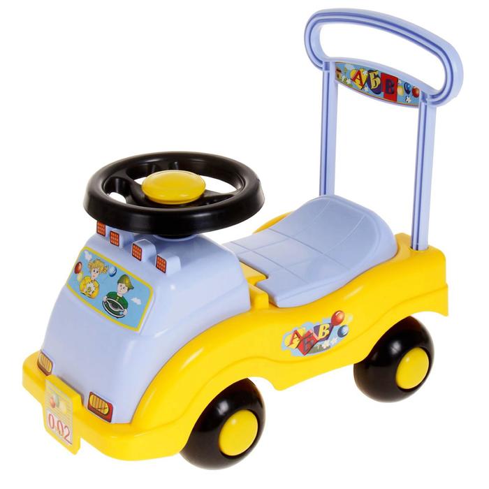 Толокар-автомобиль №2, с гудком-пищалкой