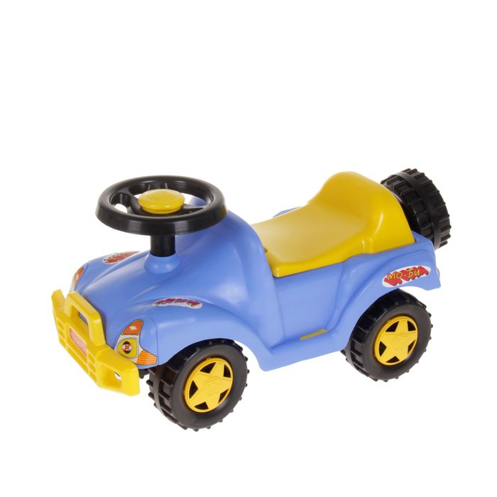 Толокар-автомобиль, с гудком-пищалкой, МИКС