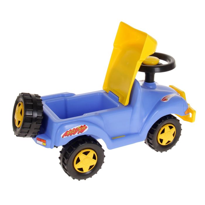 Толокар-автомобиль, с гудком-пищалкой, МИКС