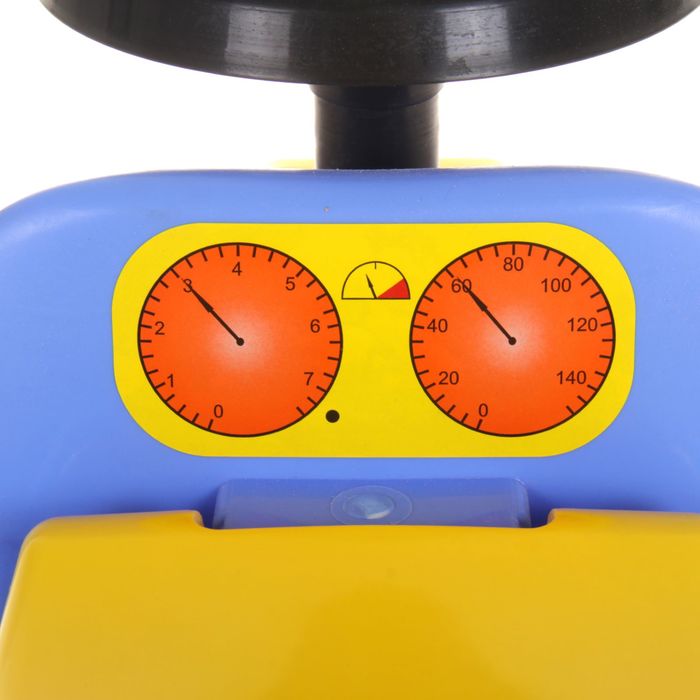 Толокар-автомобиль, с гудком-пищалкой, МИКС