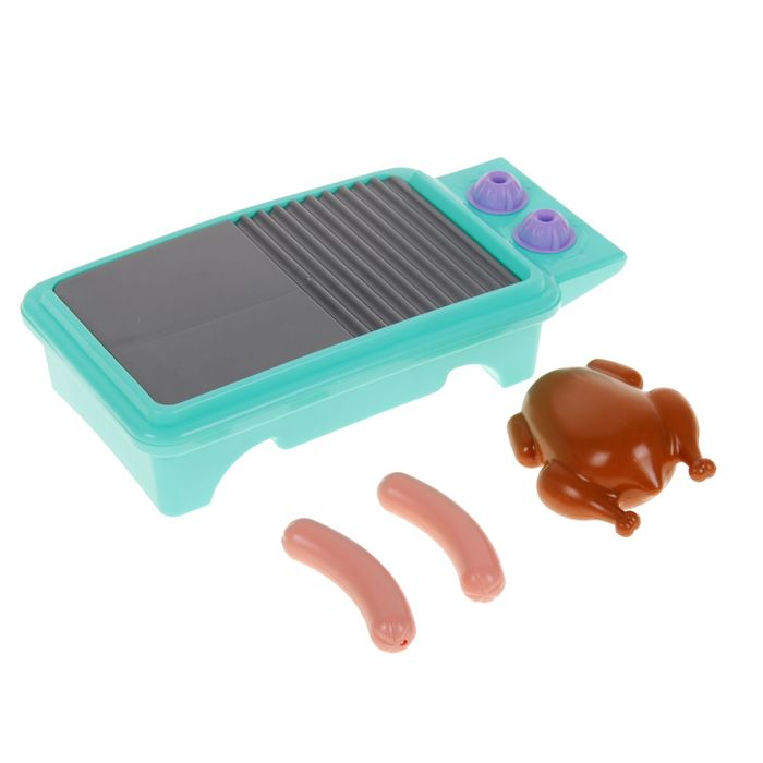 Игровой набор "Гриль" гриль,курица,сосиски 2 шт.