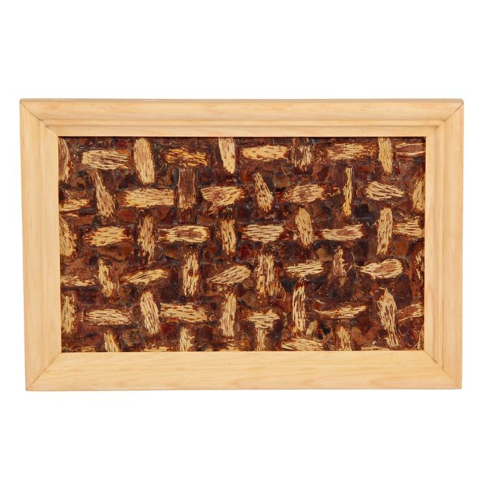 Мини панно из кедропласта "Остов" малое 15х23 см