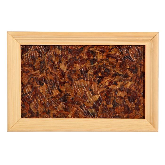 Мини панно из кедропласта "Тайга малое 15х23 см