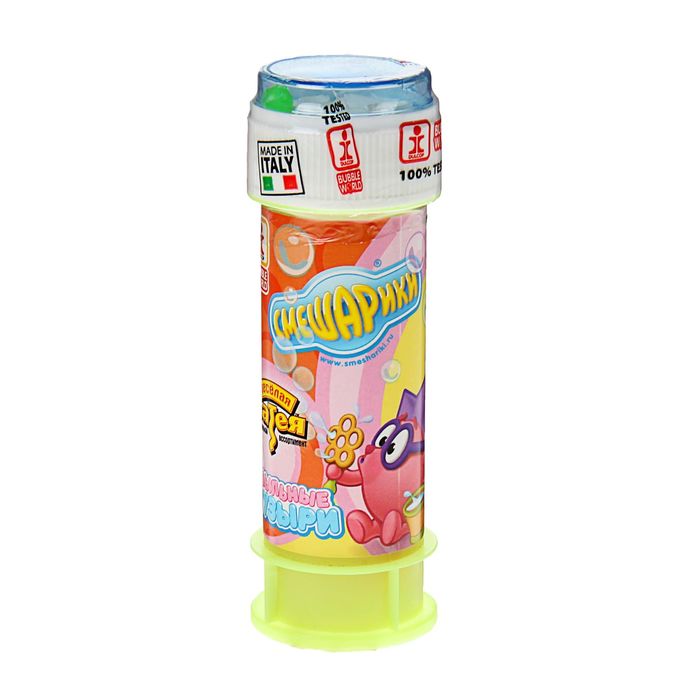 Мыльные пузыри "Смешарики", 60 мл., цвета МИКС