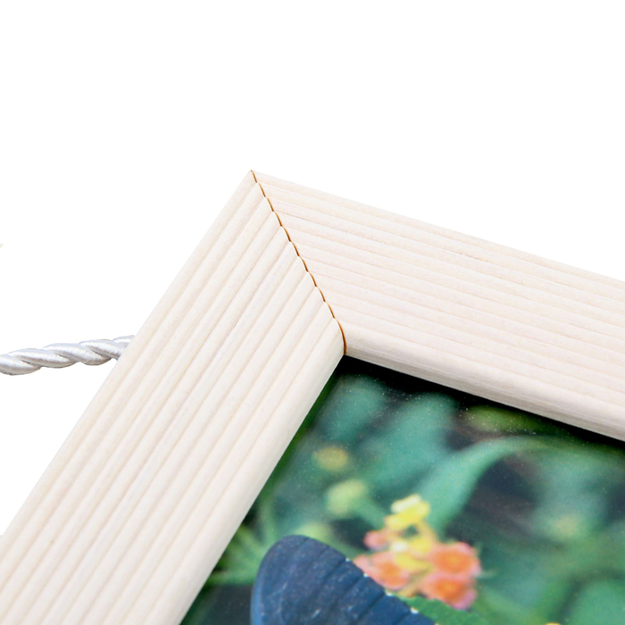 Фоторамка на 2 фото 10х15 подвесная, белая