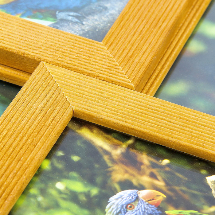 Фоторамка на 6 фото 10х15 см, клён