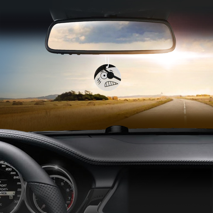 Ароматизатор подвесной в машину "Весельчаки", лимон