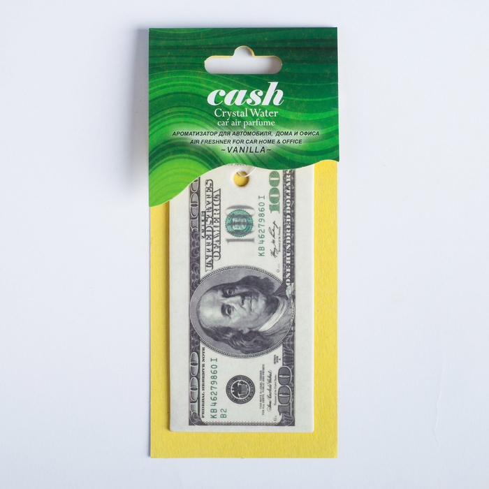 Ароматизатор подвесной в машину "Доллар", новая машина