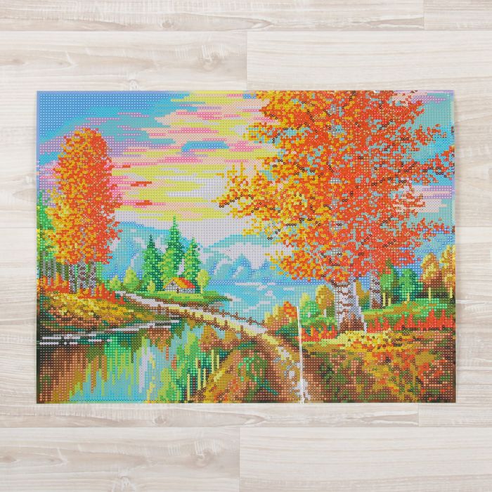 Набор для творчества Diamond Mosaic "Золотая осень"