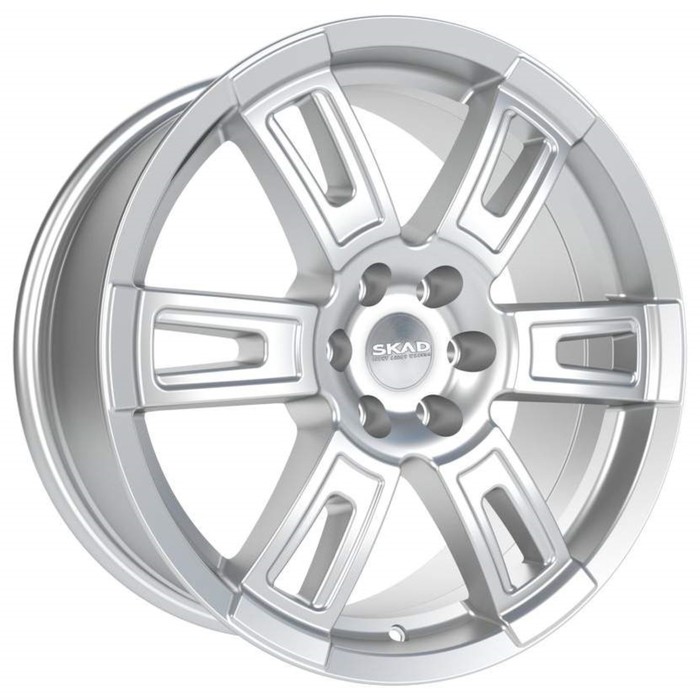 Диск SKAD Тор 8,0x18 6x114,3 ET30 d66,1 сильвер (2450102)