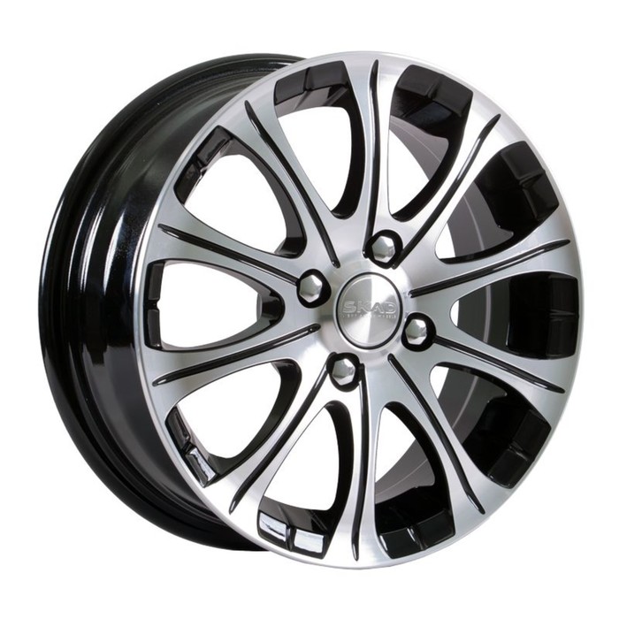 Диск SKAD Ганимед 5,5x14 4x 98 ET35 d58,6 алмаз (1030005)