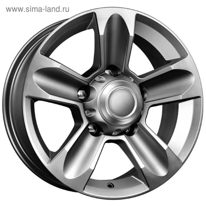 

Диск литой K&K Тор (КС694-02) 7x16 5x139.7 ET35 d98 дарк-платинум