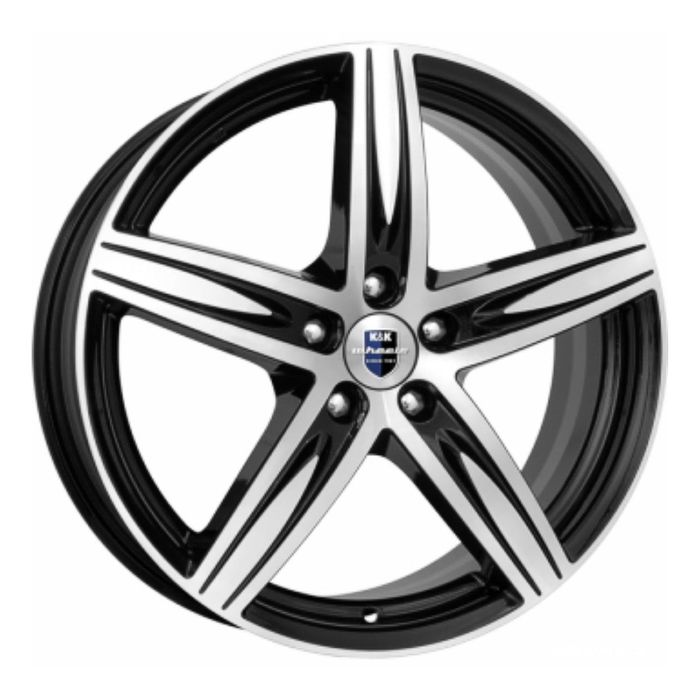 Диск КиК Андорра (КС496) 6,0x15 5x100 ET38 d57,1 алмаз черный (Арт.r13300) Оригинал