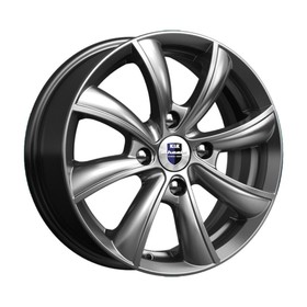 

Диск литой Rapid Бриз (КС611) 6x15 4x100 ET37 d60.1 дарк-платинум