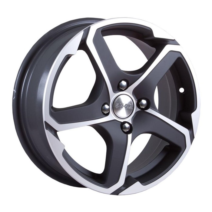 Диск SKAD Аллигатор 6,0x15 5x114,3 ET45 d67,1 алмаз матовый (1130831)