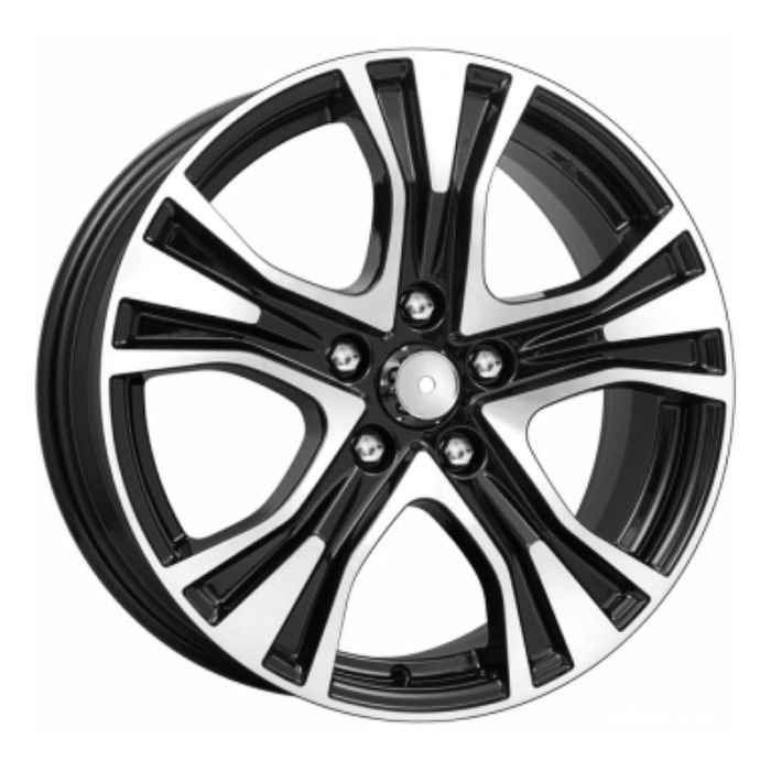 Диск КиК КС673 (ZV Audi A4) 7,0x17 5x112 ET46 d66,6 алмаз черный (Арт.68032)
