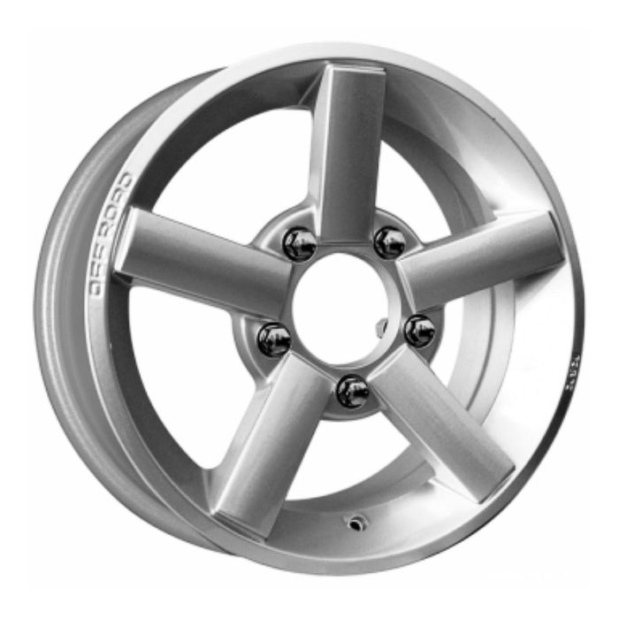 Диск КиК Титан-Тех (КС536) 6,5x15 5x139,7 ET40 d98 сильвер (Арт.A7243)