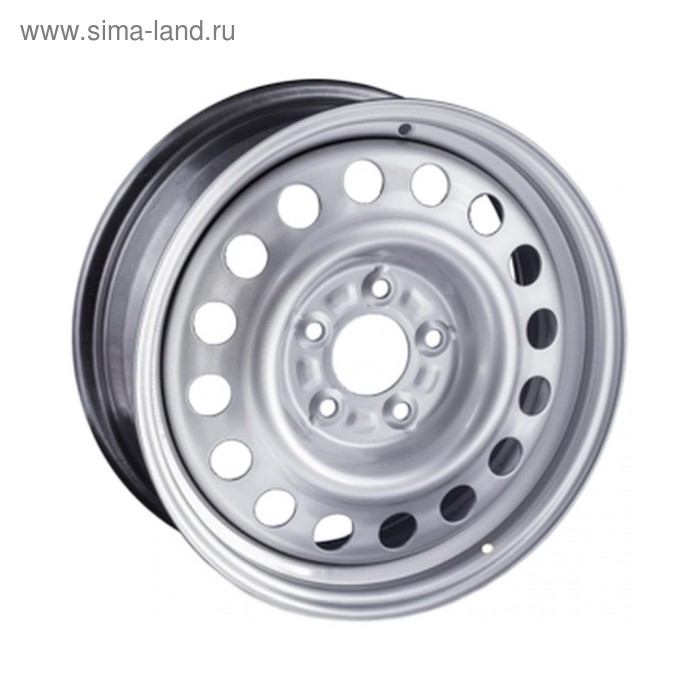 фото Диск штампованный eurodisc 6,5jx16h2 5x114,3 et55 d64 silver