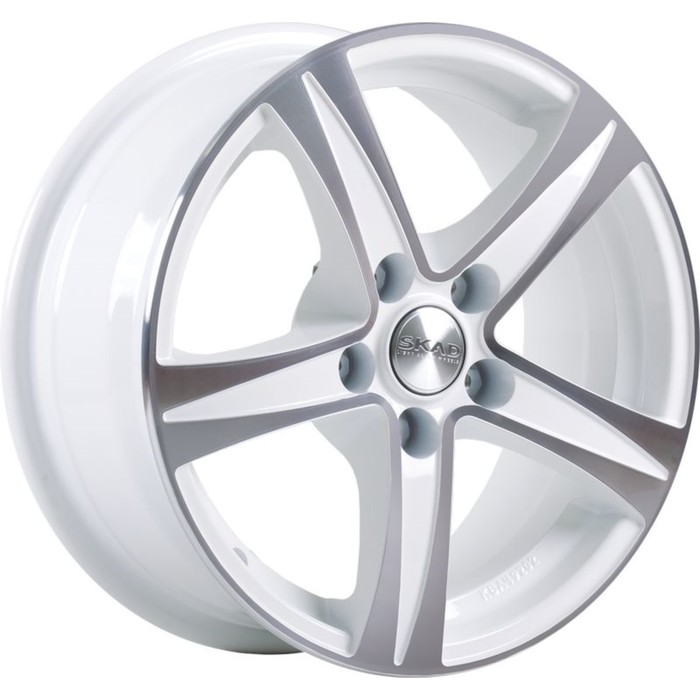 Диск SKAD Сакура(Sakura) 6,5x15 5x112 ET35 d66,6 алмаз белый (1270624)