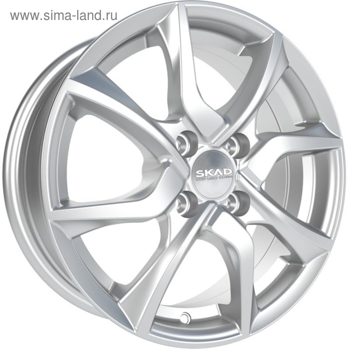 фото Диск литой skad тулон 6x15 4x100 et45 d54.1 селена